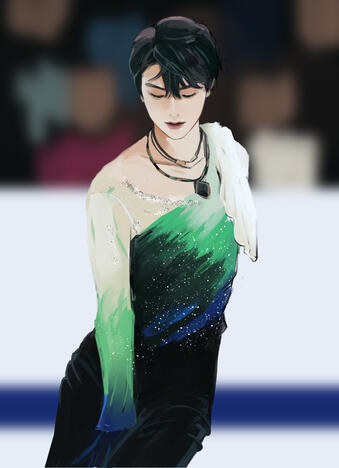 Yuzuru Hanyu Study Painting | 2023