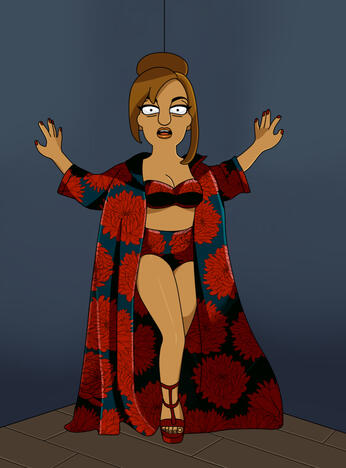 Beyonce in The Simpson's Style | 2022